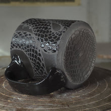 Load image into Gallery viewer, Snake Mug Black - Second