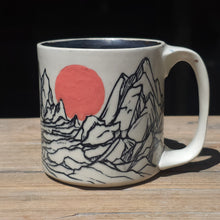 Load image into Gallery viewer, Mountains Mug White