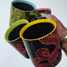 Load image into Gallery viewer, Snake Mug Pre-Sale Neon Collection
