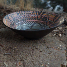 Load image into Gallery viewer, Sgraffito Stoneware Bowl
