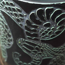 Load image into Gallery viewer, Snake Mug Black and Bermuda Blue
