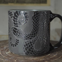 Load image into Gallery viewer, Snake Mug Black - Second
