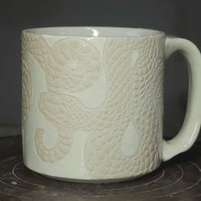 Load image into Gallery viewer, Snake Mug Neutral 3
