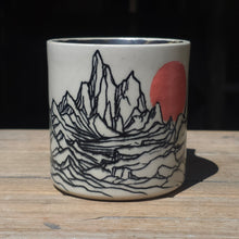 Load image into Gallery viewer, Mountains Mug White
