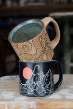 Load image into Gallery viewer, Mountains Mug Pre-Sale Black
