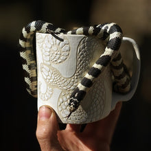 Load image into Gallery viewer, Snake Mug Pre-Sale White
