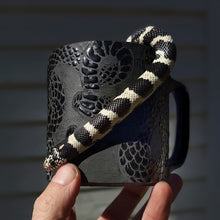 Load image into Gallery viewer, Snake Mug Pre-Sale Black
