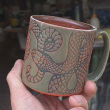 Load and play video in Gallery viewer, Snake Mug Pre-Sale Earth Tones
