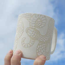 Load and play video in Gallery viewer, Snake Mug Pre-Sale White
